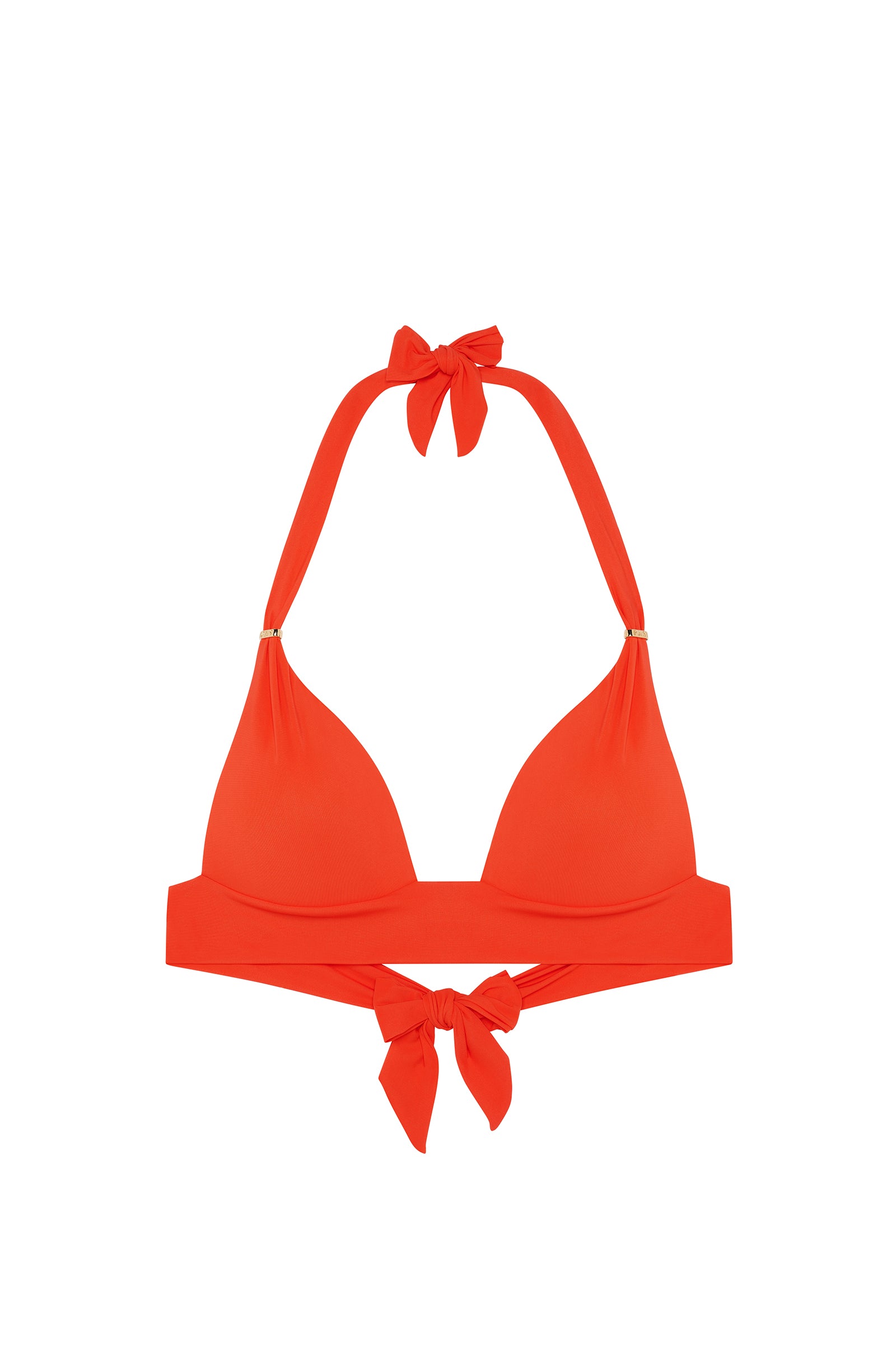 diva sg Orange push-up bikini top