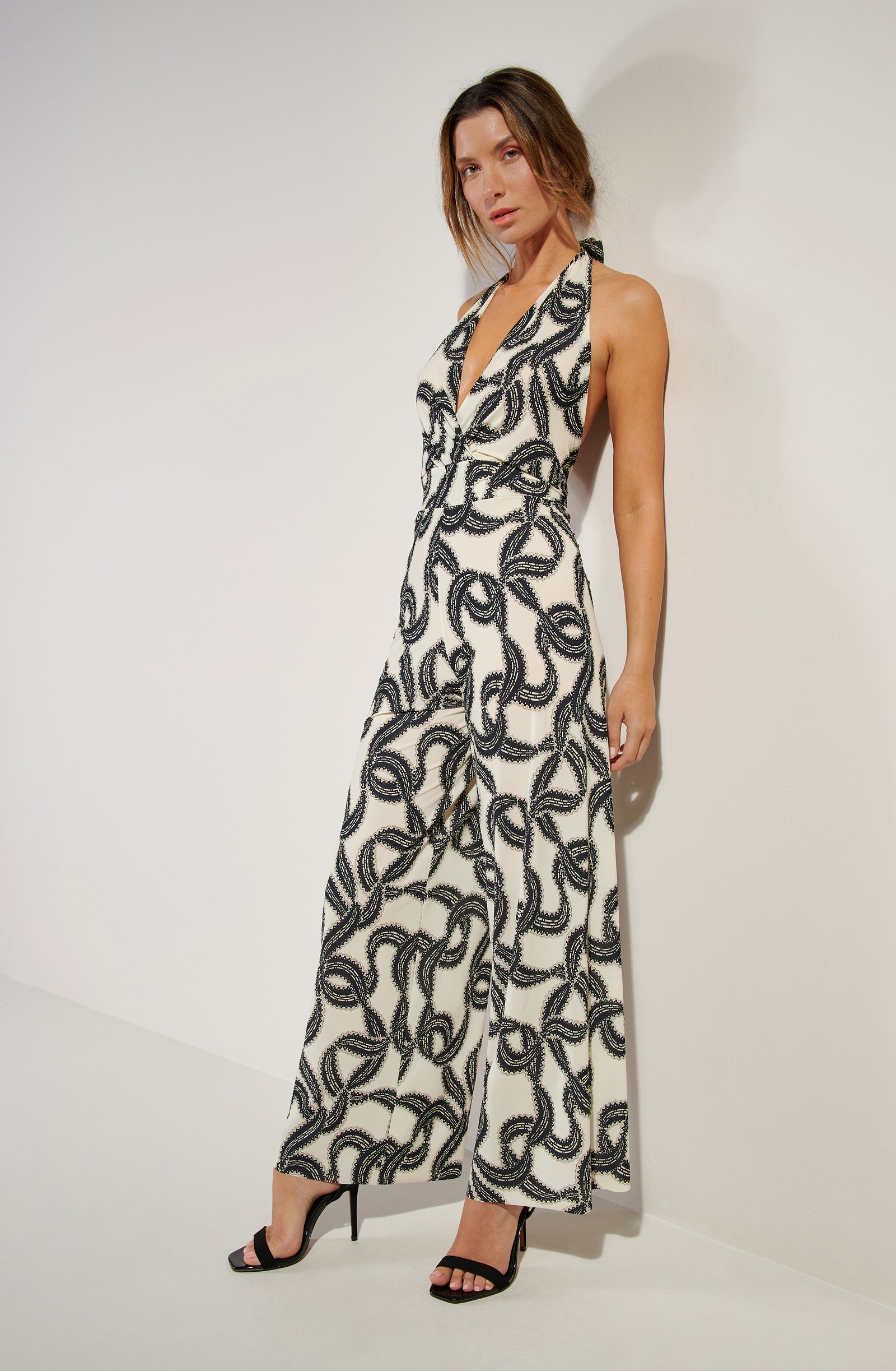 calin Large printed pants