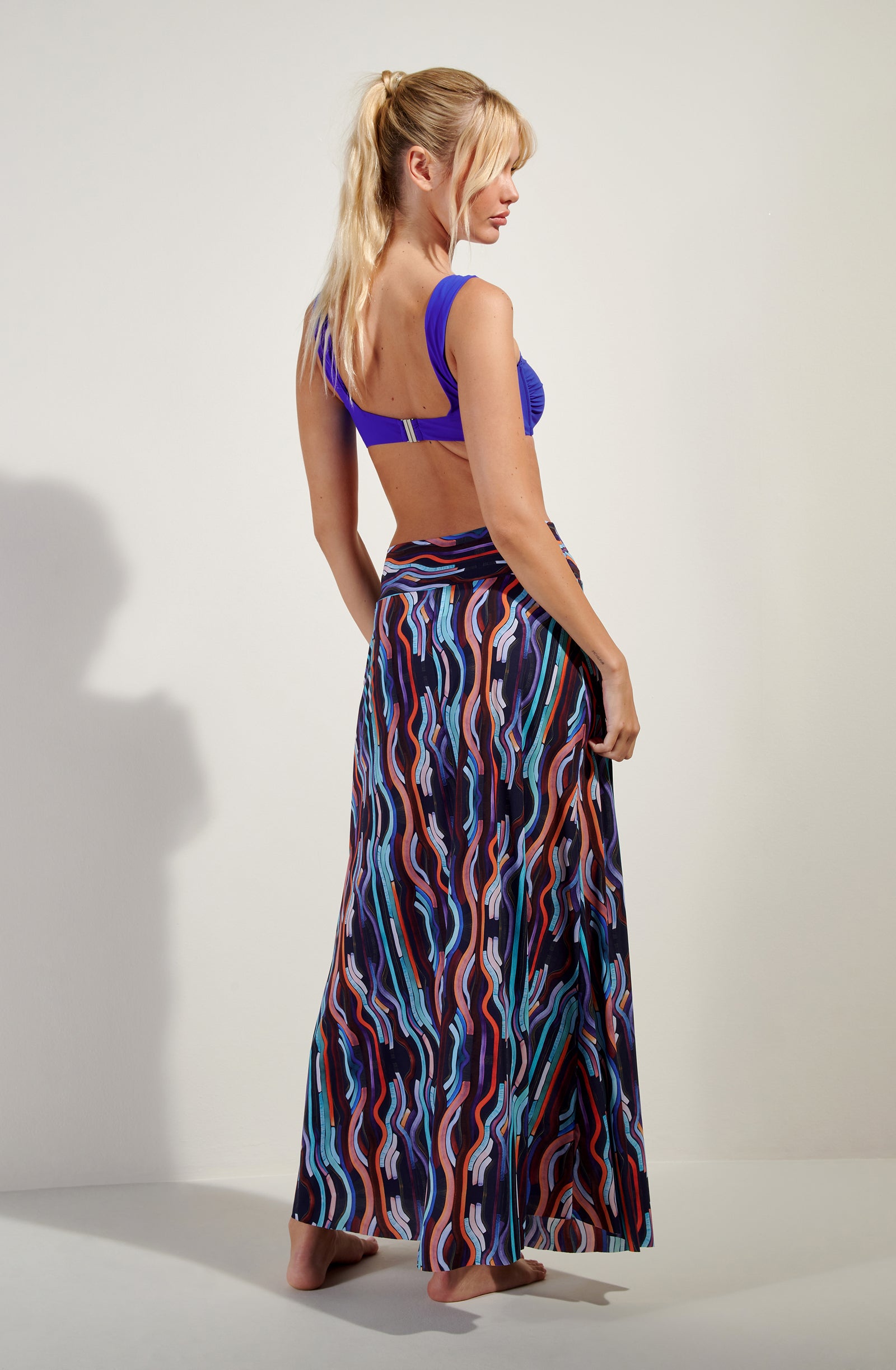 jaya Long printed skirt