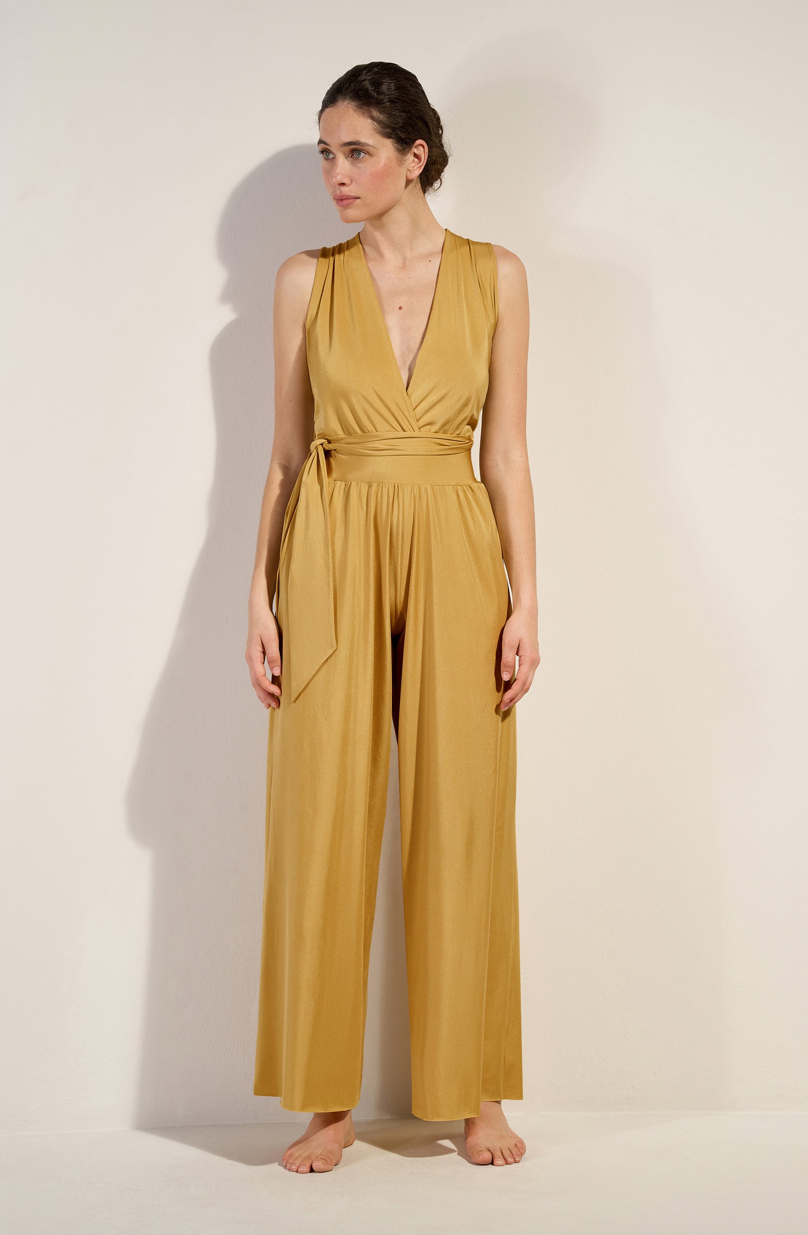 nanni Large gold jumpsuit