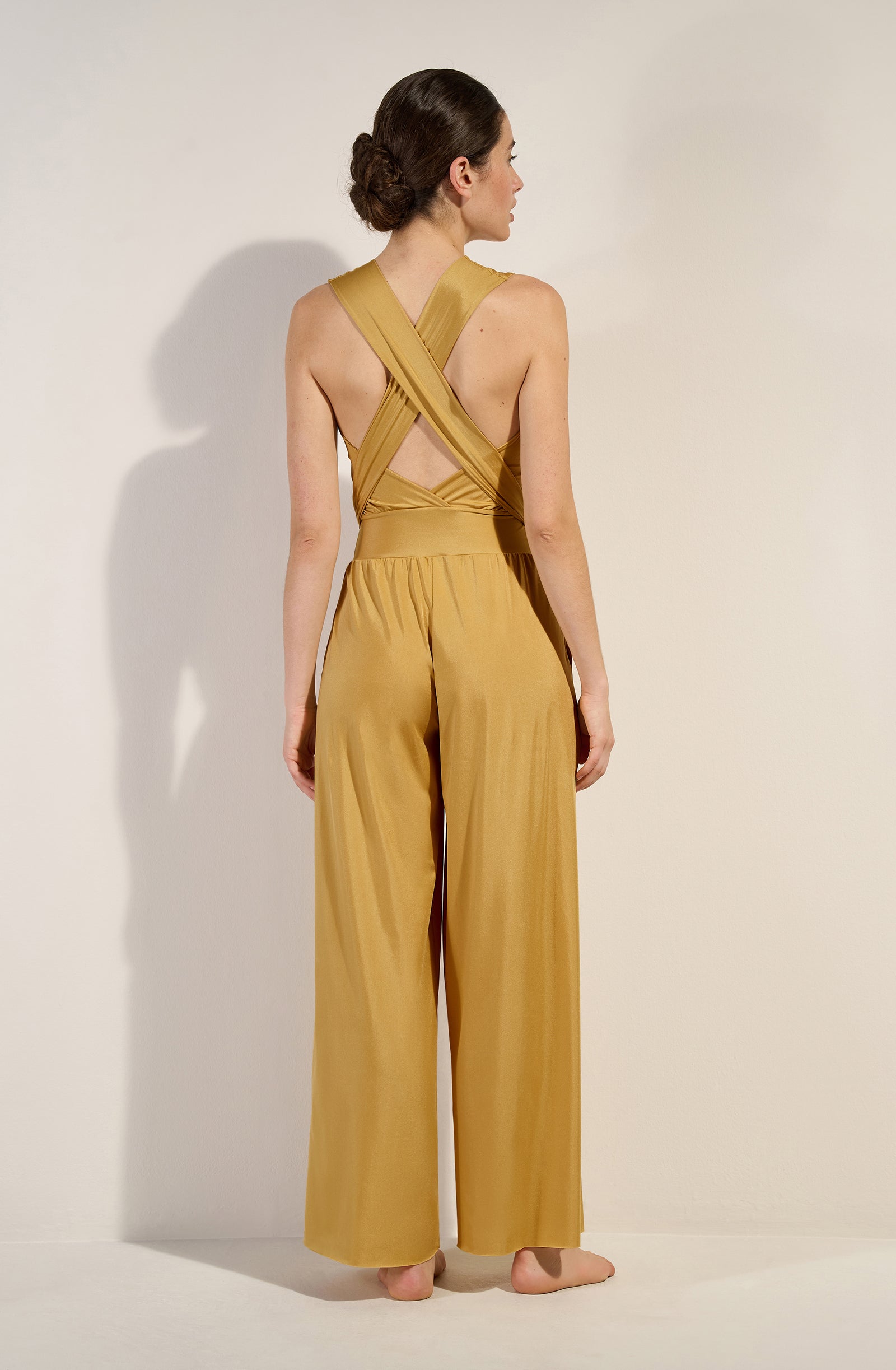 nanni Large gold jumpsuit