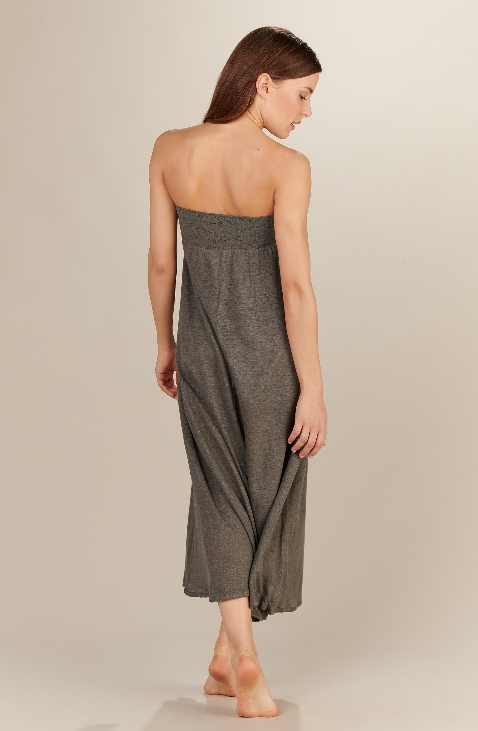 long almond multiposition skirt