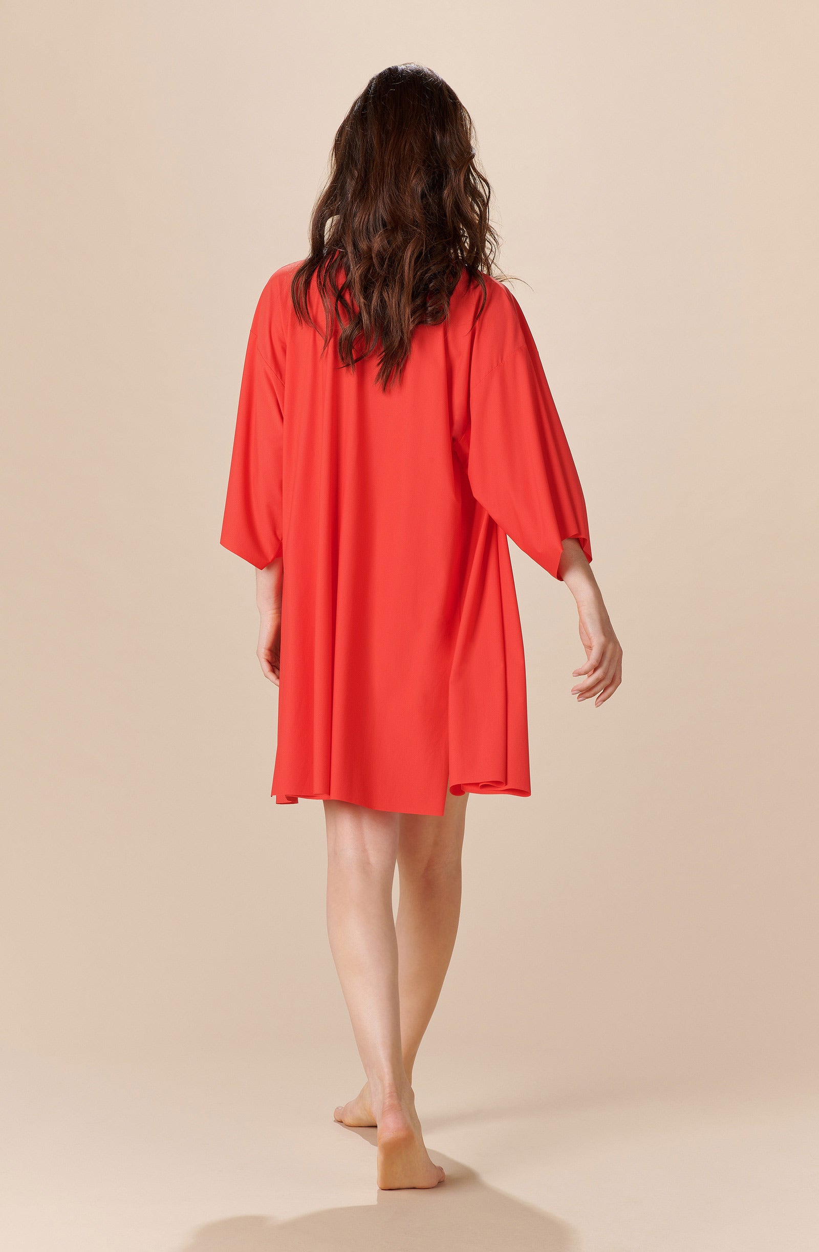 kym red kimono jacket