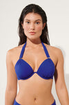 fabia Sapphire mono-underwired bikini top