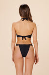fabia black mono-underwired bikini top