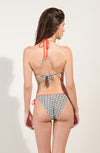 fuji SIGNATURE print side tie bikini bottoms