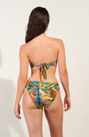 lisia MASAI print half-cup underwired bikini top