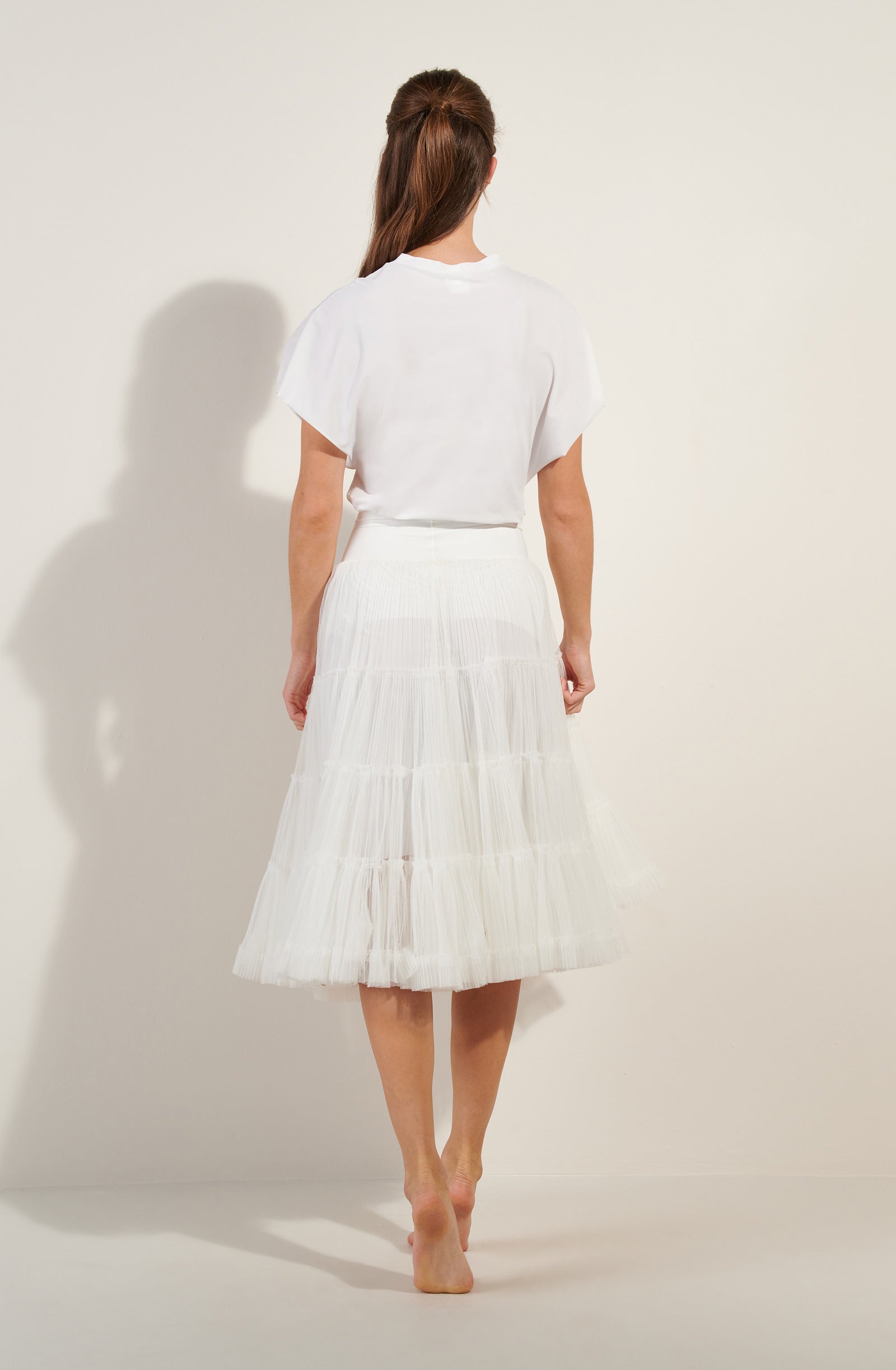 loova foam white tulle petticoat