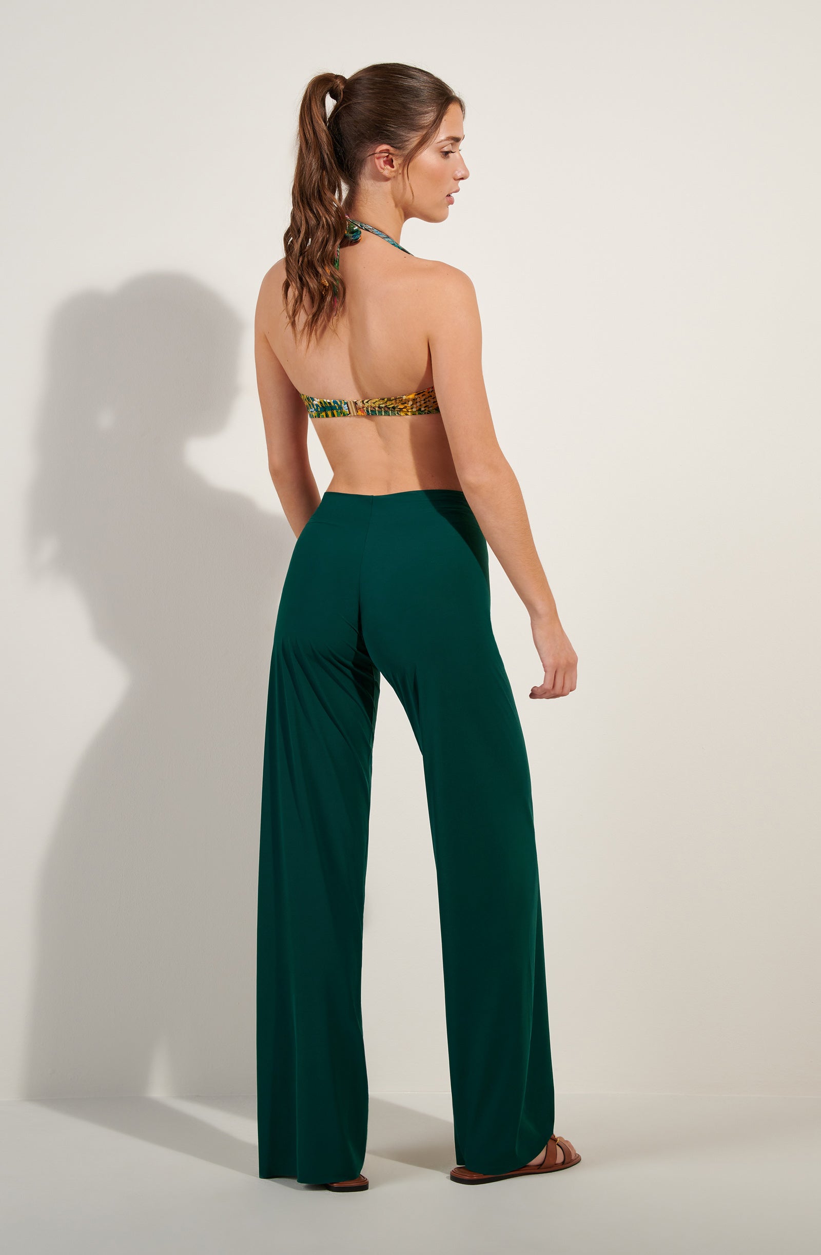 myla Pantalon ample en voile léger bambou
