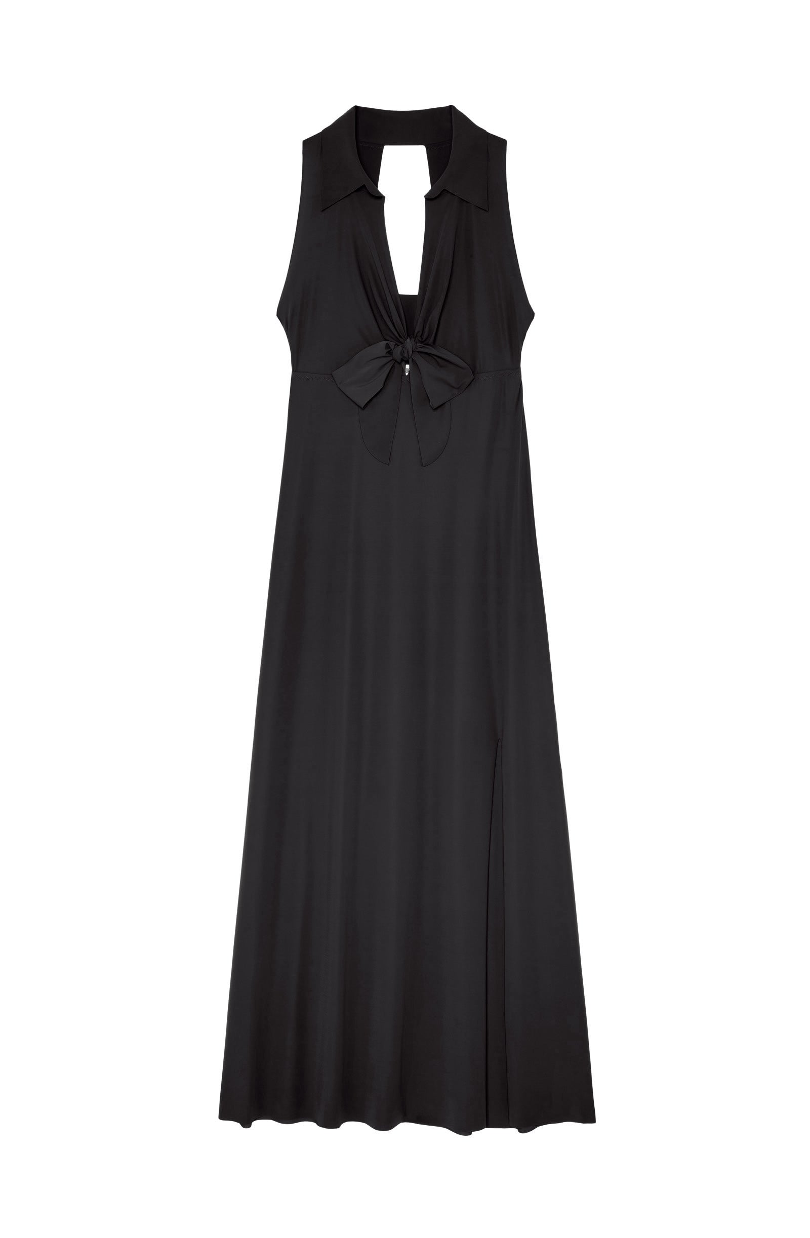 rova black open-back maxi dress - Pain de Sucre