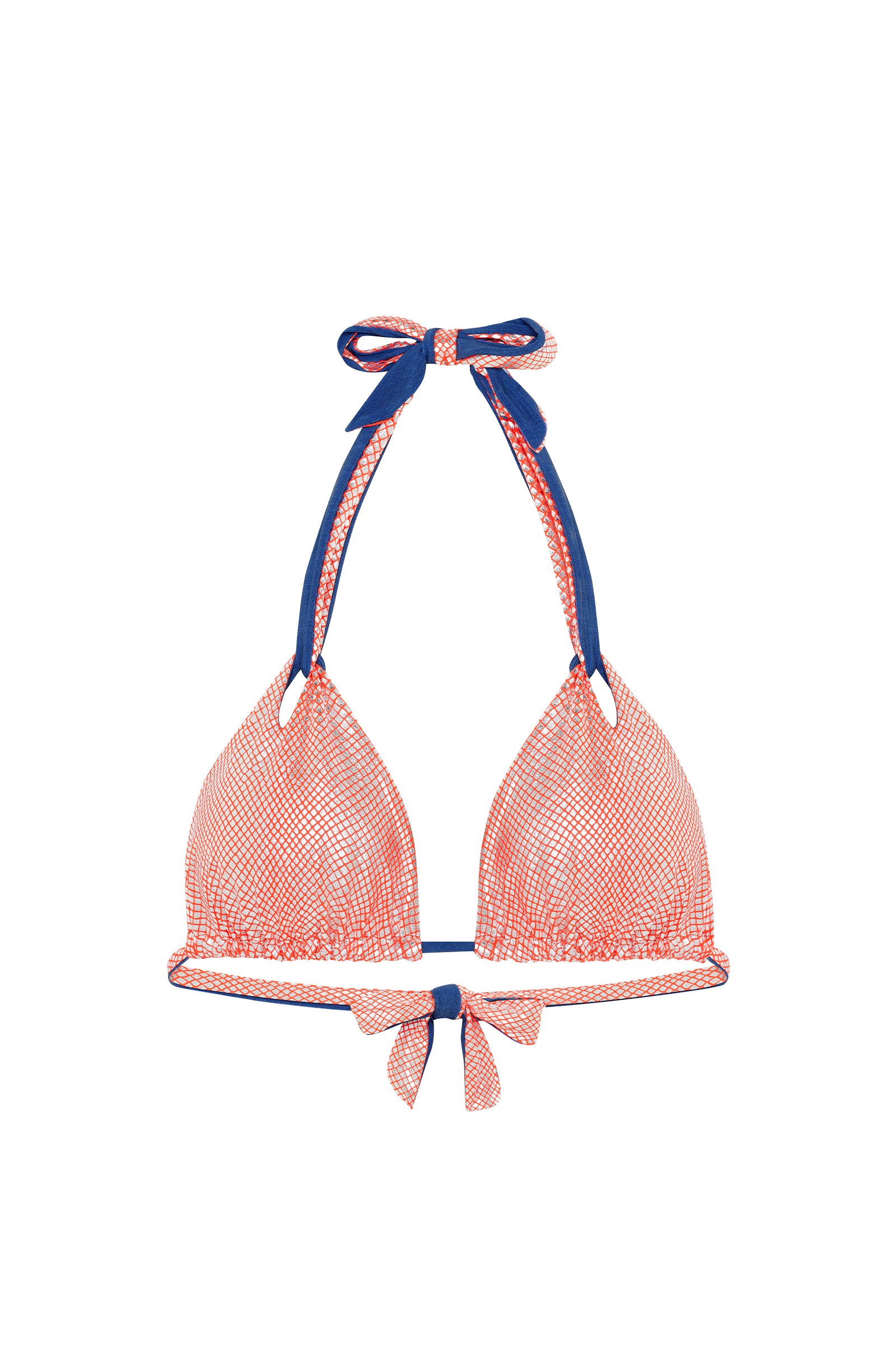 Haut de maillot de bain triangle réversible