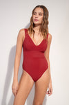 Pipper, Madder red racerback swimsuit