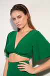 tainy Jade heart-shaped crop top