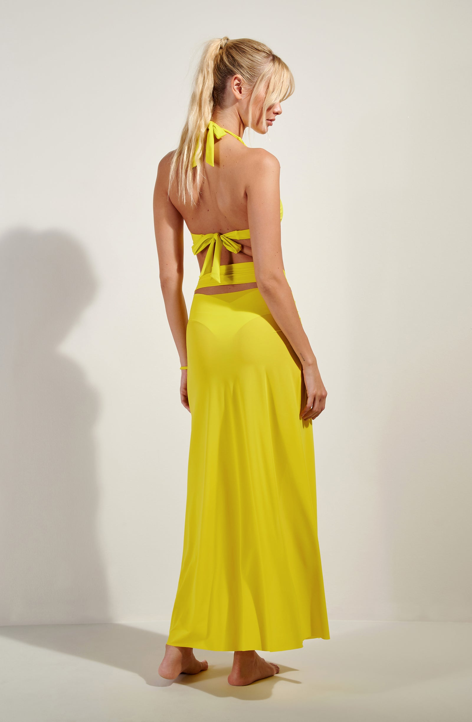 petra Long lemon multipositions skirt