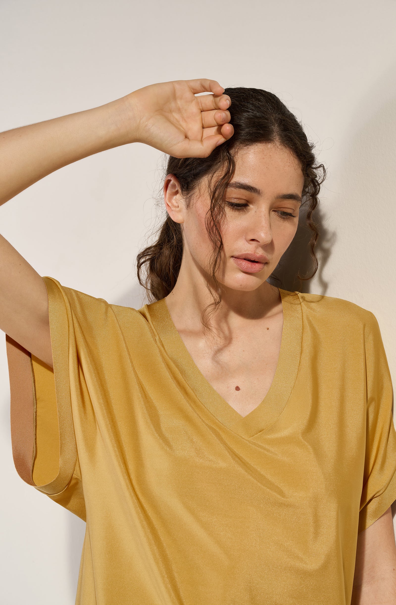 pretty Large gold tunic