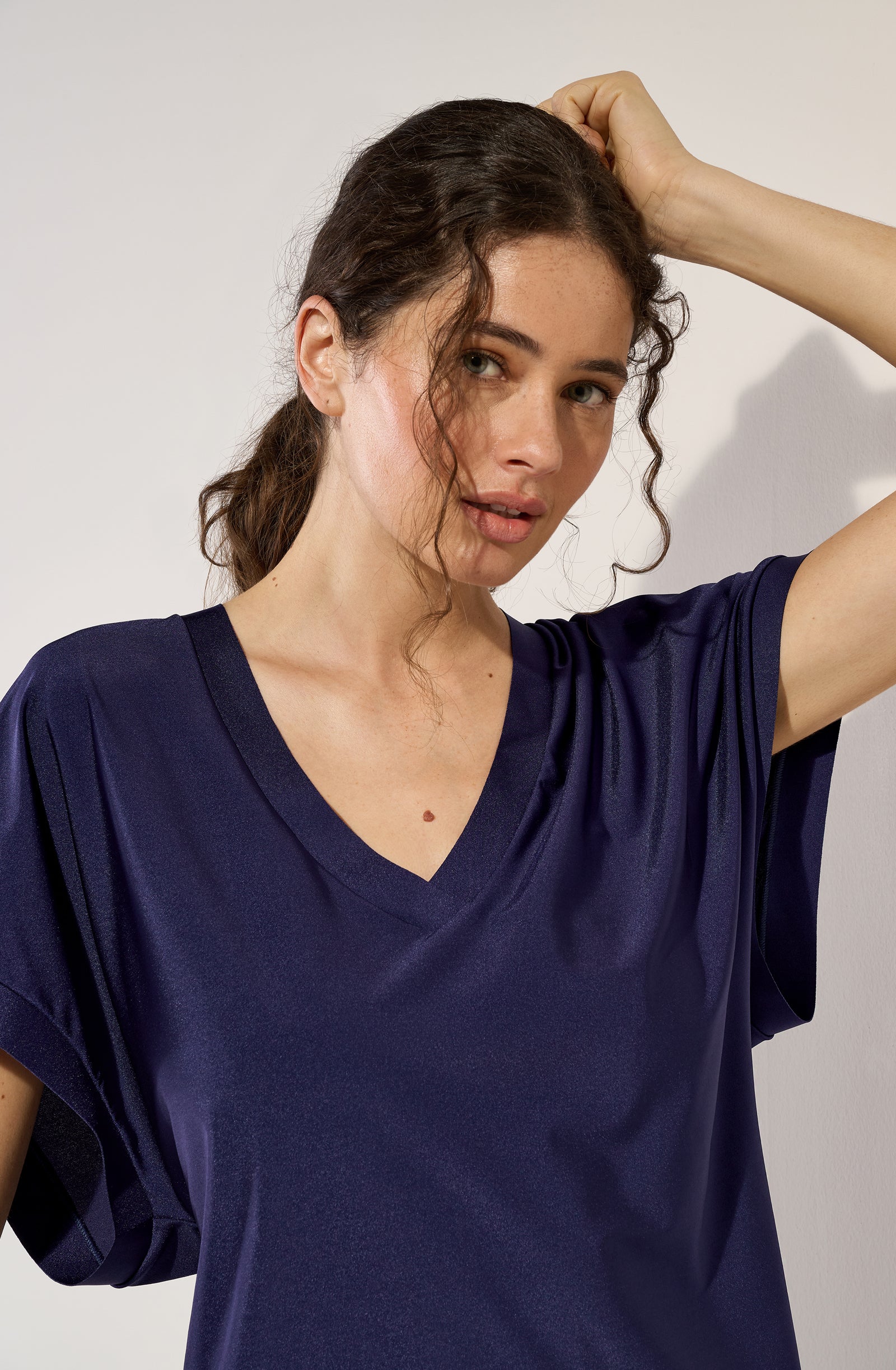 pretty Large navy tunic