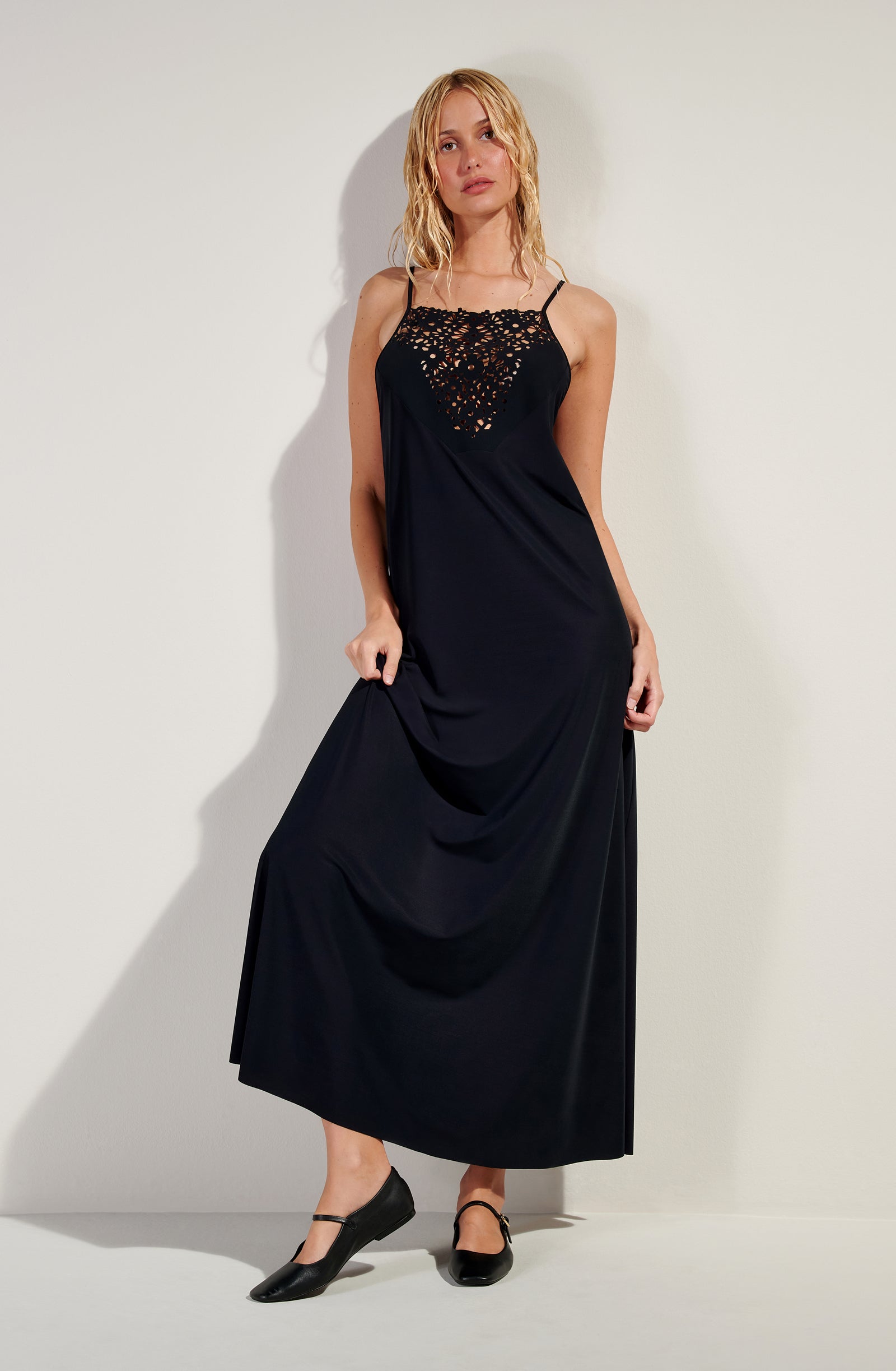 rosalys Black long dress