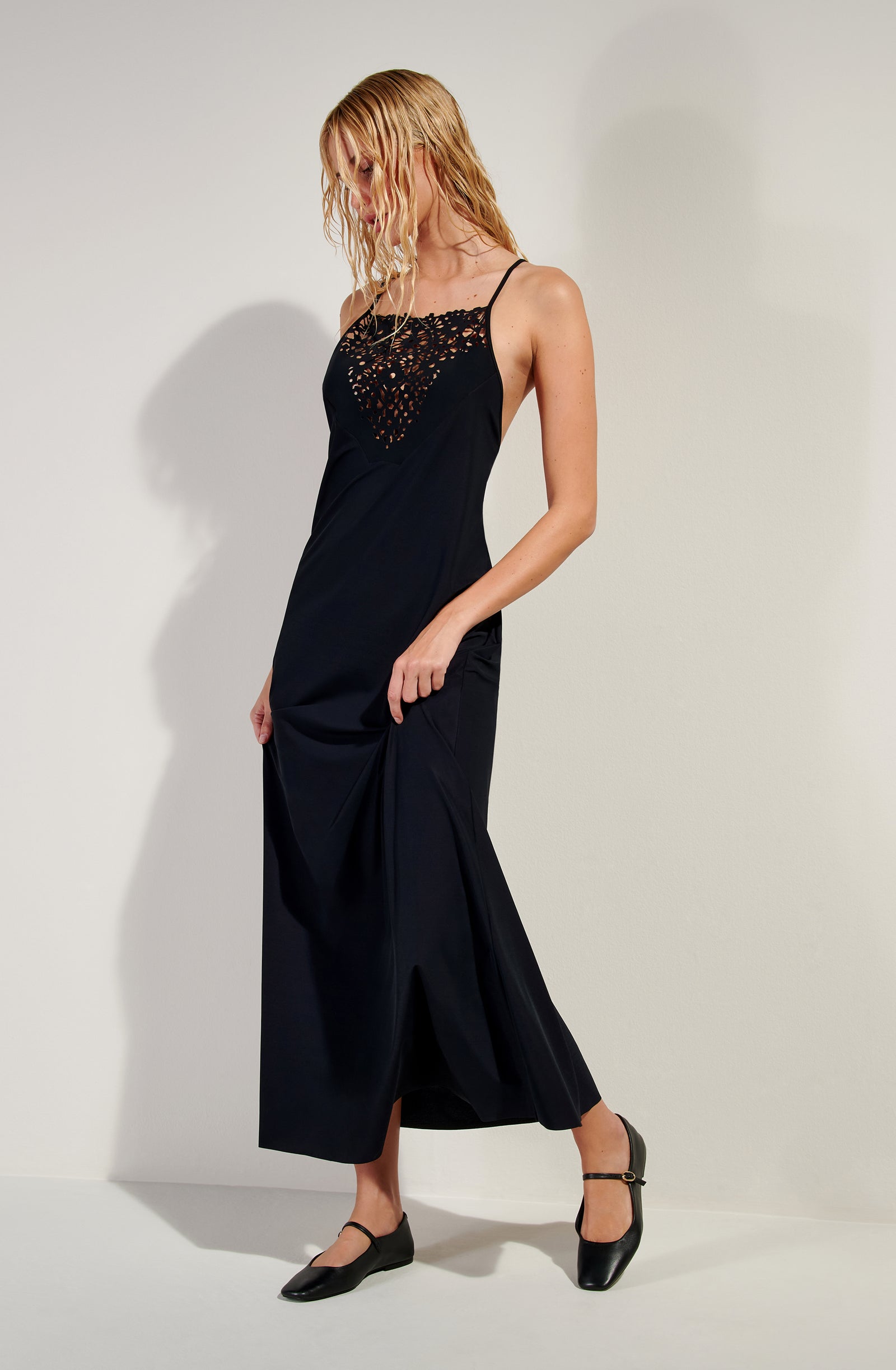 rosalys Black long dress