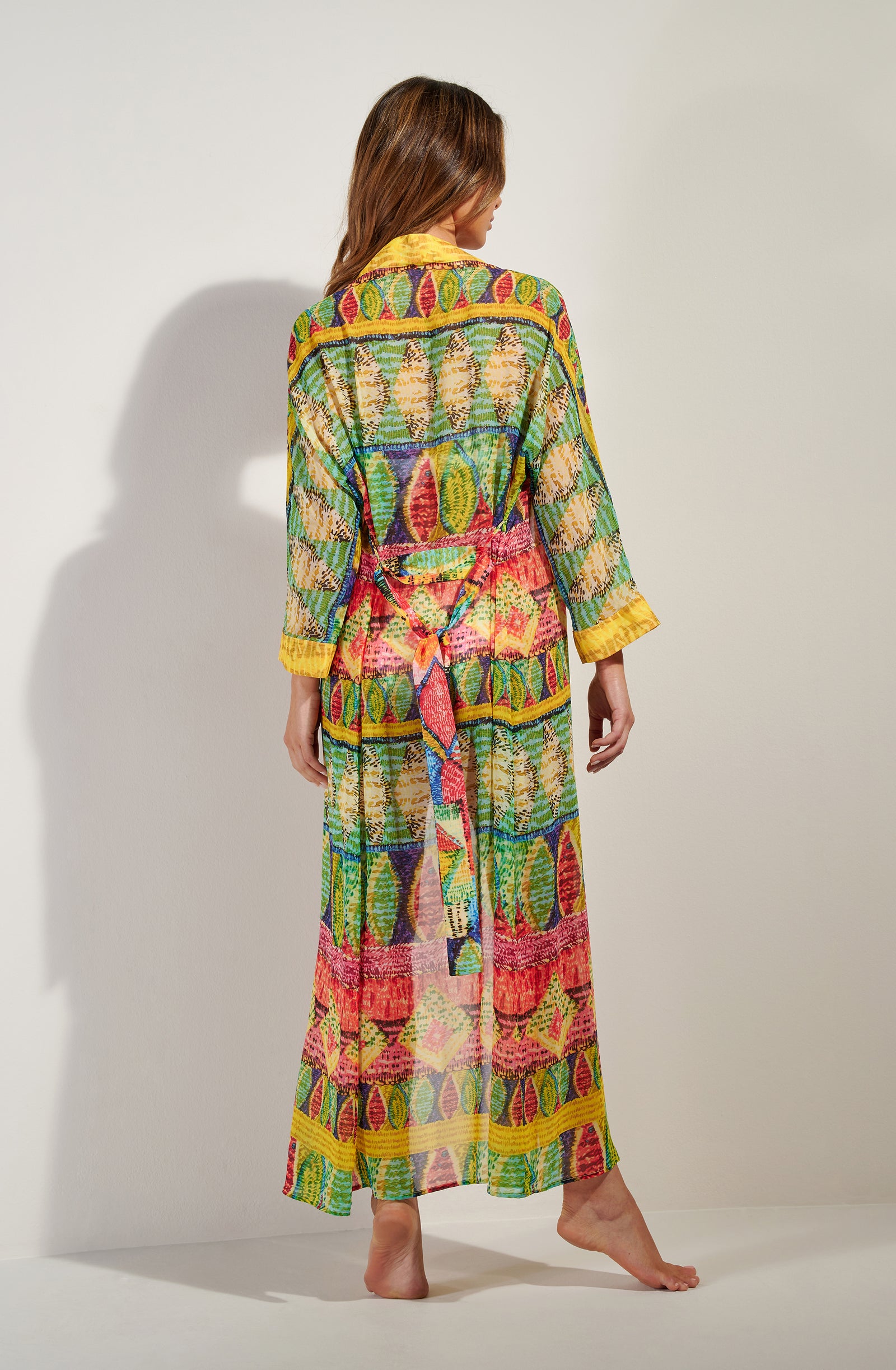 vany Long printed shirt