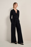 colbi black long sleeved jumpsuit