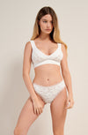 maili foam white lace bottoms