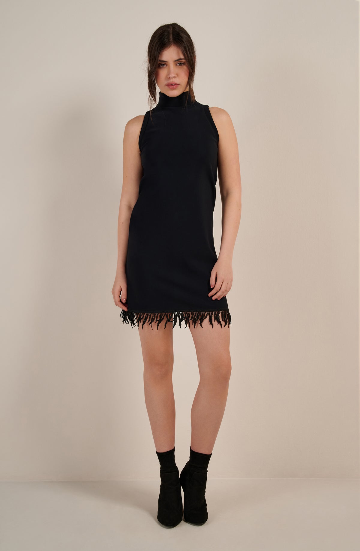 rafaela Robe trapèze noire