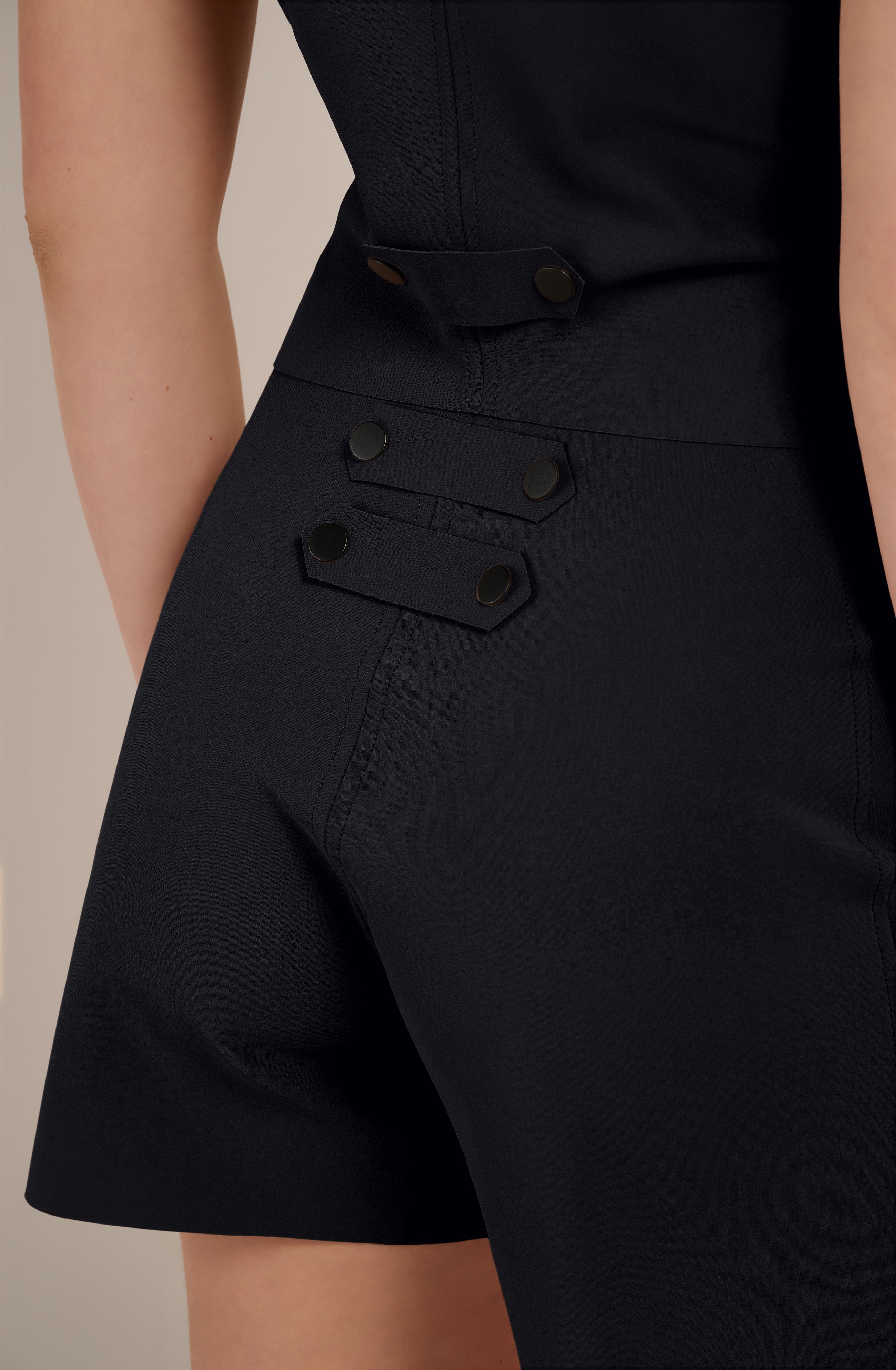 steban Short taille haute noir