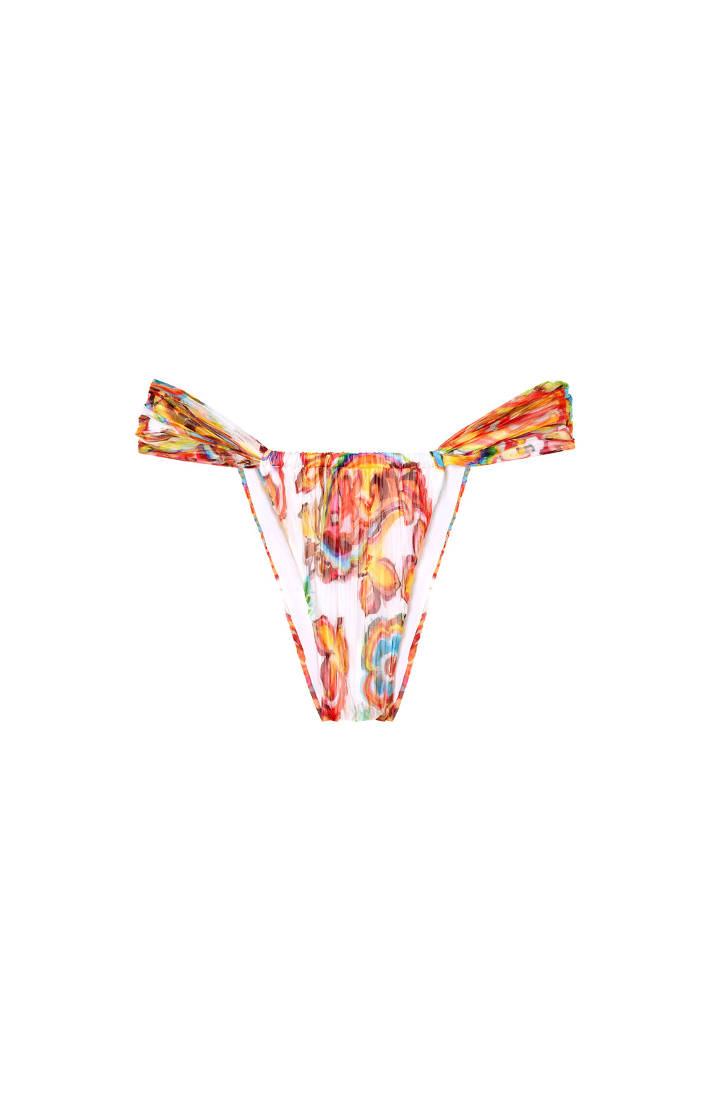 dio bas de maillot de bain triangle imprime