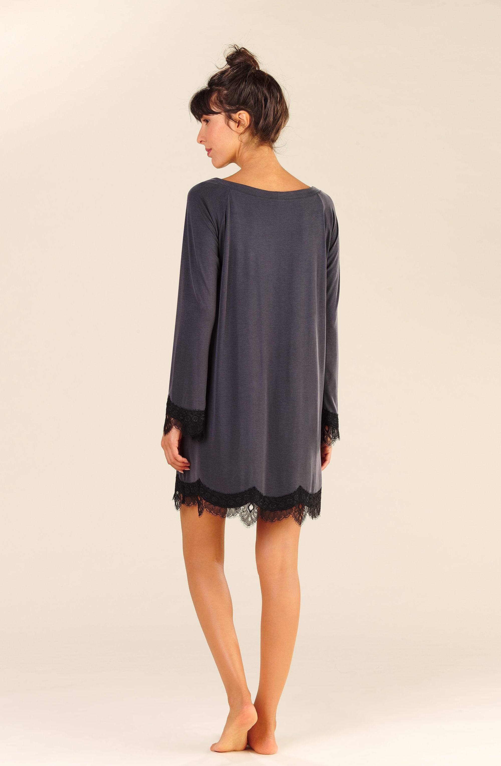 pensee tunique ample grise