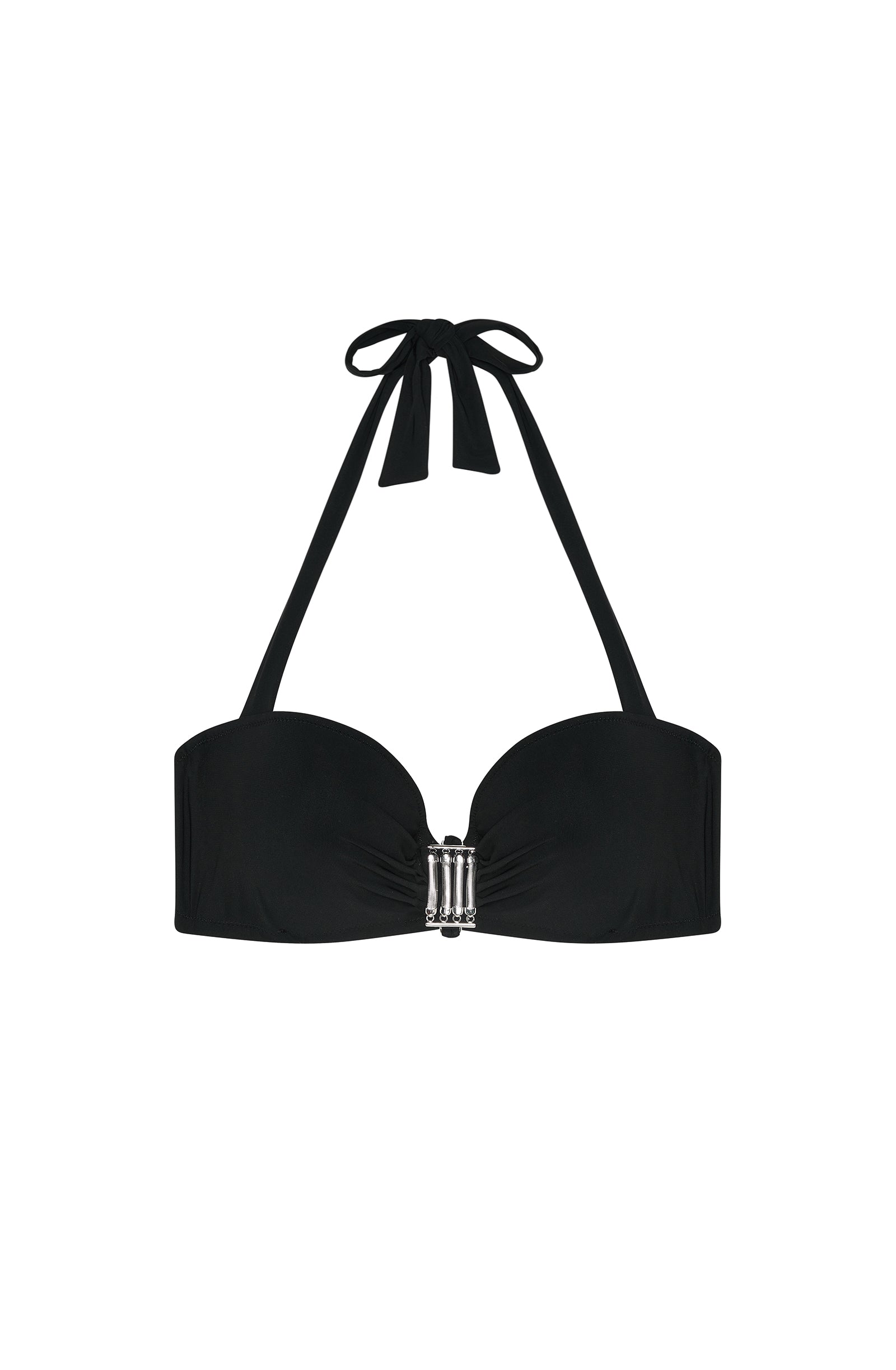 dalva haut de maillot de bain bijou a balconnet noir