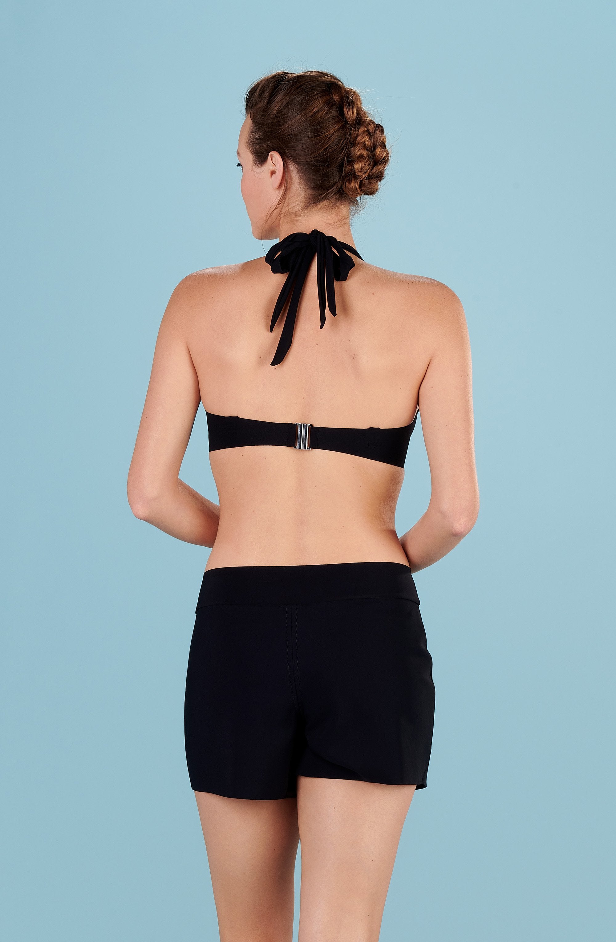 lotty haut de maillot de bain a armatures noir