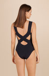 ayos - Black moulded cup swimsuit