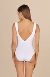 bonnie - White jewel swimsuit
