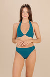camelia Persian blue mono-underwired bikini top