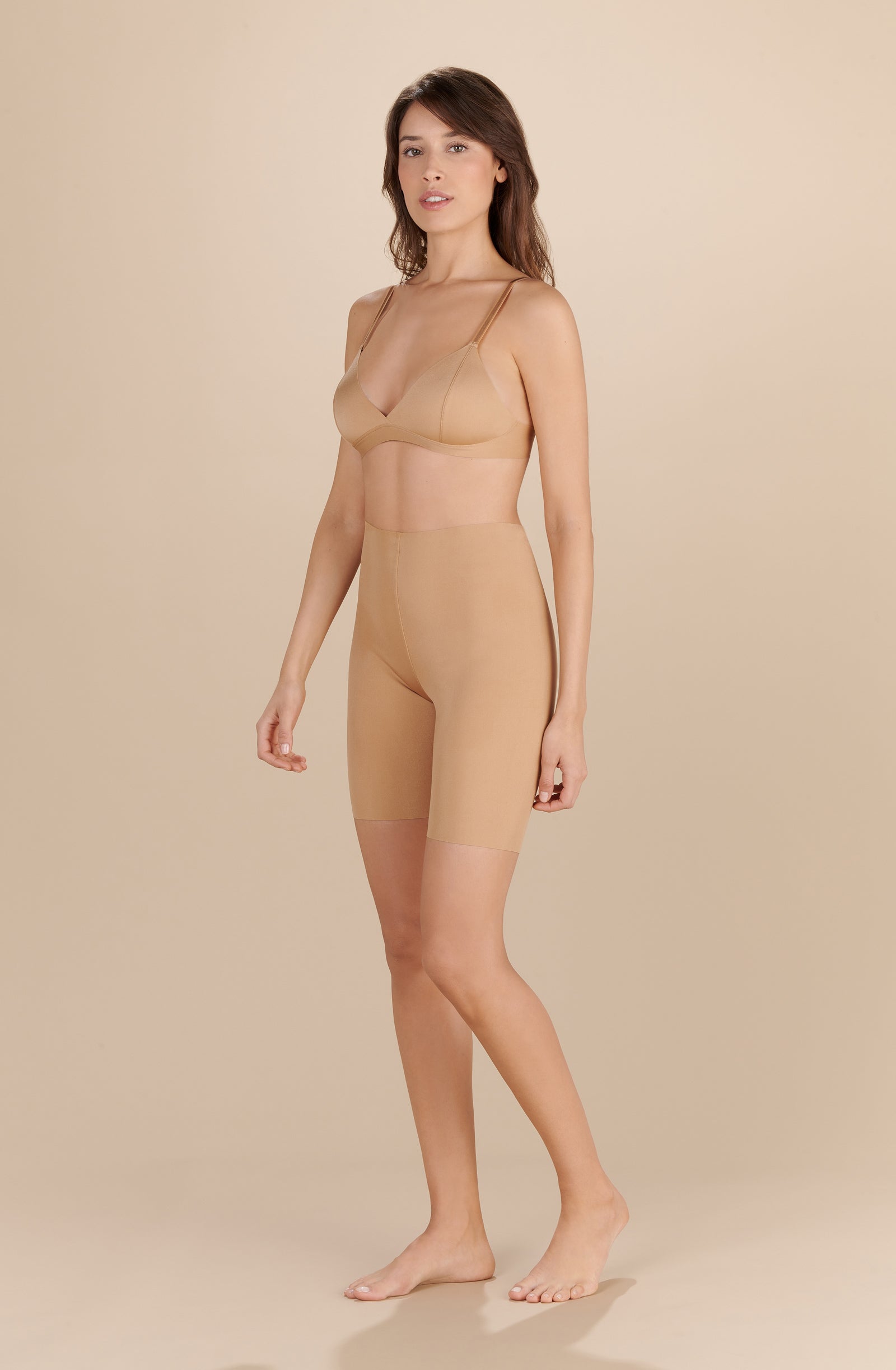 cyclade - Cycliste réversible beige/or