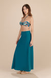 jaya - Long Persian blue multiposition skirt