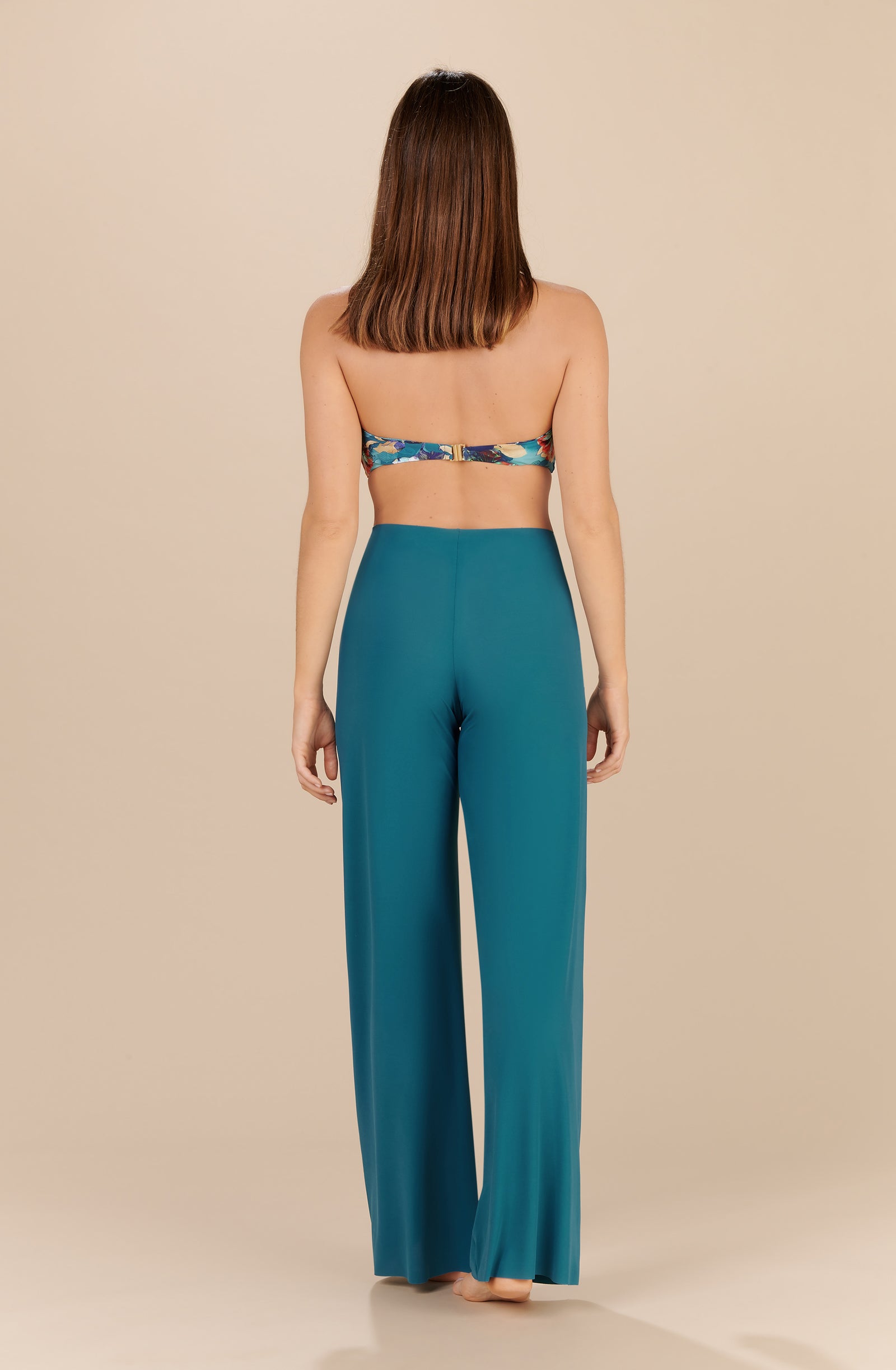 mali loose persian blue trousers