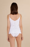 NAKO - White lace top with thin straps