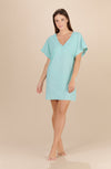 pretty loose aqua tunic