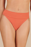 tobago - Paprika high-waisted bikini bottoms