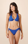 camelia Ocean blue mono-underwired bikini top