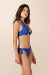 camelia Ocean blue mono-underwired bikini top