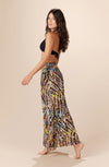 jaya Long MELTING SPOT print skirt in light voile