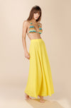 jaya Long sun yellow skirt in light voile