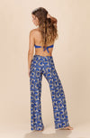 myla Loose GOTCHA print trousers in light voil
